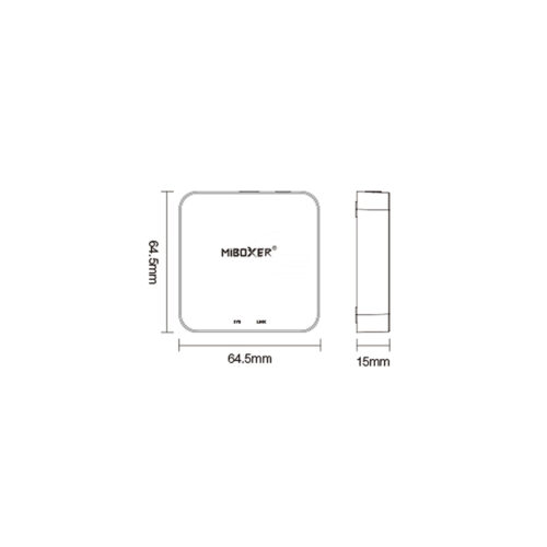 Wifi kit van MiBoxer MiLight - 2.4GHz Gateway Wi-Fi module