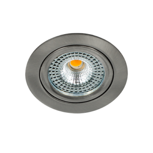 LED spot kantelbaar 5Watt rond NIKKEL IP65 dimbaar – zonder driver-1