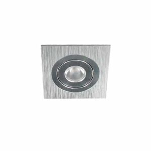 LED spot 60x60mm kantelbaar 3Watt vierkant dimbaar