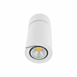 LED opbouwspot Malta 5Watt rond kantelbaar WIT dimbaar