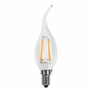 LED filament E14 2Watt dimbaar vlam