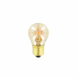 LED kooldraad E27 3Watt dimbaar kogel amber