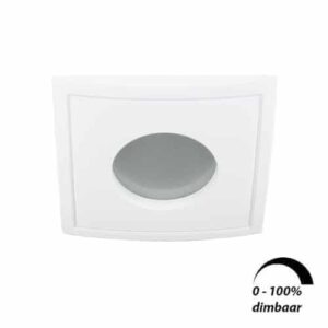 LED spot Calisto GU10 6Watt vierkant wit IP65 dimbaar-11