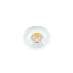 LED mini spot 48mm 3Watt rond WIT dimbaar