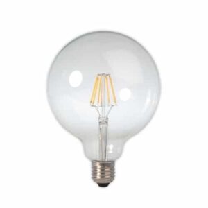 LED filament E27 6Watt dimbaar globe 95mm