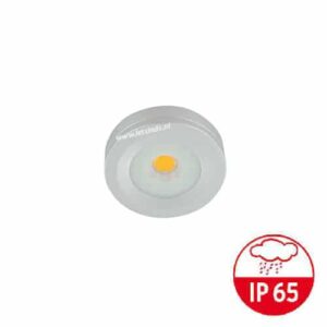 LED mini opbouwspot IP65 3Watt rond dimbaar