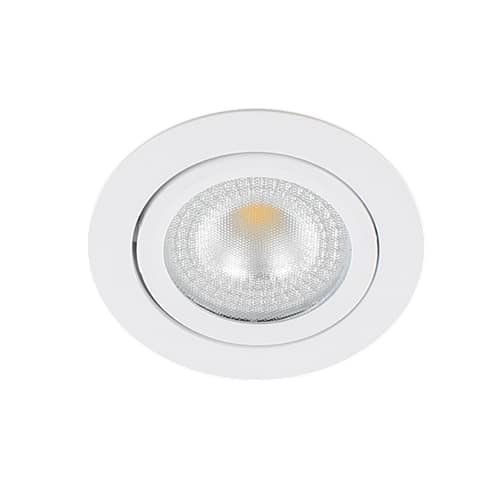 LED spot kantelbaar 5Watt rond WIT IP65 dimbaar – interne driver