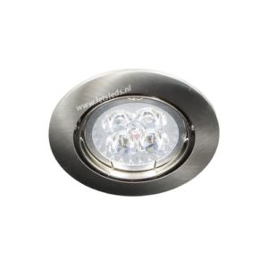 LED spot kantelbaar GU10 4Watt rond dimbaar