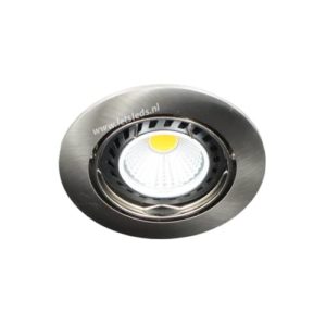 LED spot kantelbaar GU10 COB 5Watt rond dimbaar