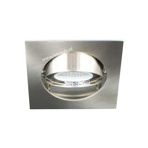 LED spot kantelbaar GU10 COB 5Watt vierkant dimbaar