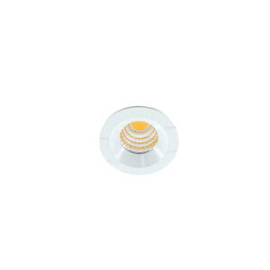 LED mini spot 38mm 3Watt rond WIT dimbaar