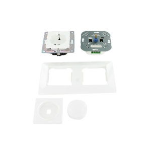 Oslo LED dimmer en stopcontact combinatie compleet set