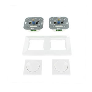 Oslo dubbele LED dimmer combinatie compleet 3