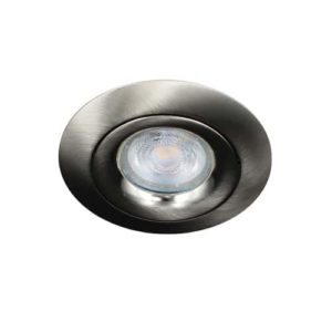 Philips LED spot GU10 3,7Watt rond NIKKEL dimbaar