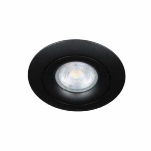 Philips LED spot GU10 3,7Watt rond ZWART dimbaar