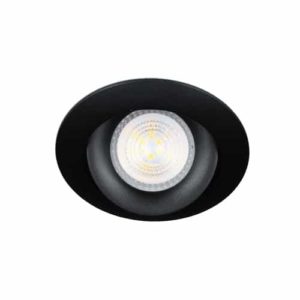 Philips LED spot GU10 4,9Watt rond ZWART dimbaar