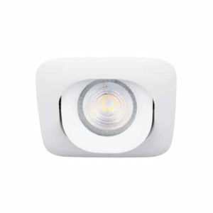 Philips LED spot GU10 4,9Watt vierkant WIT dimbaar