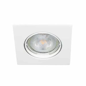 Philips LED spot WIT kantelbaar GU10 4,9Watt vierkant dimbaar