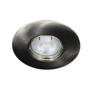 Philips LED spot kantelbaar GU10 4,9Watt rond NIKKEL dimbaar