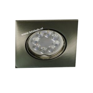 Wifi LED spot RGBW kantelbaar GU10 4Watt vierkant dimbaar