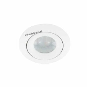 Wifi LED RGBW spot WIT kantelbaar GU10 5Watt rond dimbaar