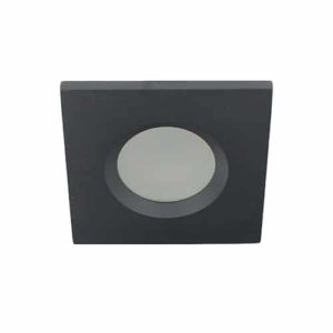 Wifi LED spot zwart RGBW-CCT GU10 5,5Watt vierkant IP65 dimbaar