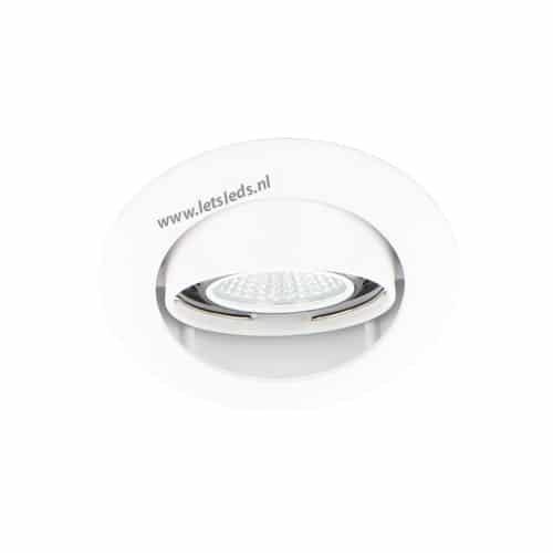 LED spot WIT kantelbaar GU10 COB 5Watt rond dimbaar