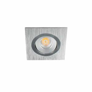 LED spot 60x60mm kantelbaar 3Watt vierkant dimbaar