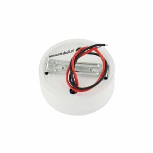 LED opbouwspot 3Watt rond WIT dimbaar