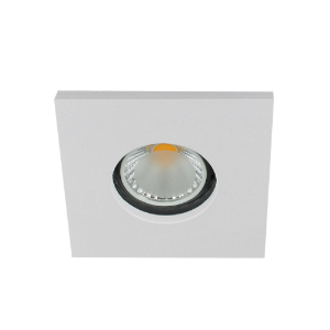 LED spot GU10 COB 5Watt vierkant WIT IP65 dimbaar