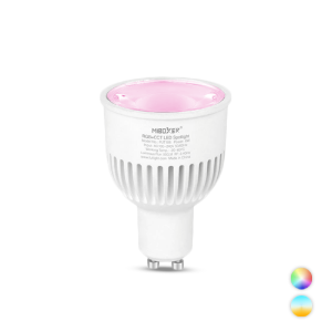 Smart LED lamp RGBW GU10 6Watt dimbaar V3