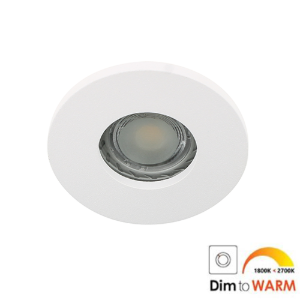 LED spot GU10 7Watt rond WIT IP65 dimbaar D1