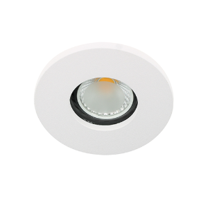 LED spot GU10 COB 3Watt rond WIT IP65 dimbaar D1