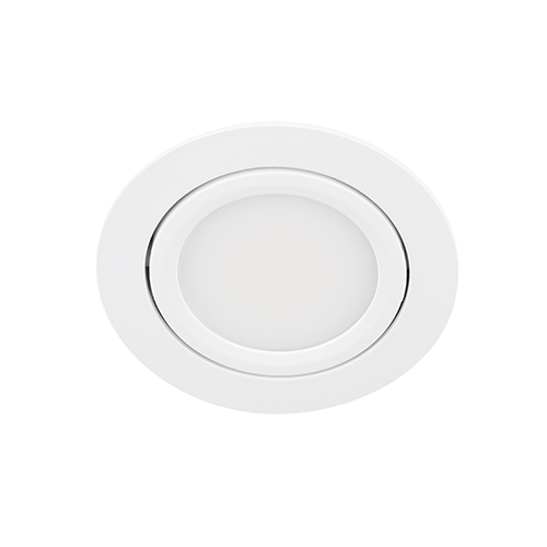 Bella LED spot kantelbaar 5Watt rond WIT dimbaar - interne driver