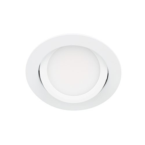 LED spot kantelbaar 5Watt rond WIT IP65 dimbaar D3-2