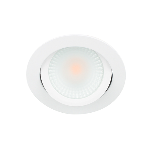 LED spot kantelbaar 5Watt rond WIT dimbaar D2-2