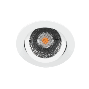 LED spot kantelbaar 5Watt rond WIT dimbaar D5-2