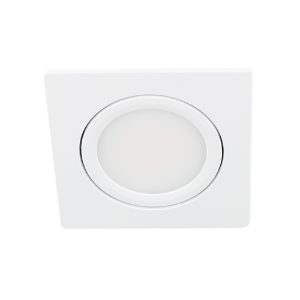 LED spot kantelbaar 5Watt vierkant WIT dimbaar D3-1