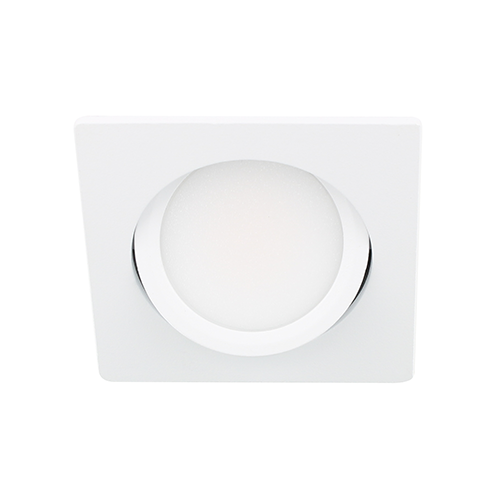 LED spot kantelbaar 5Watt vierkant WIT dimbaar D3-2