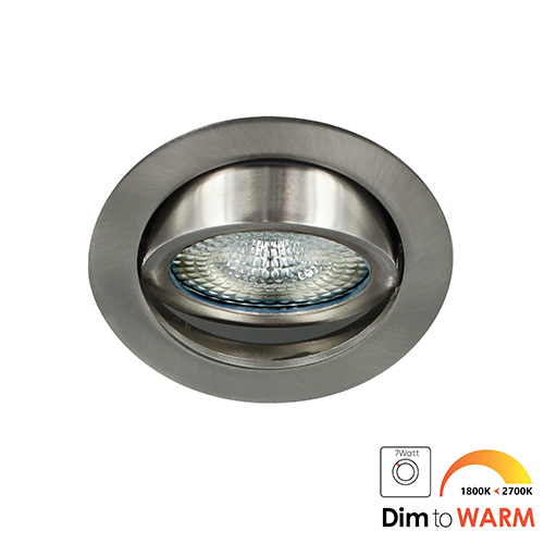 LED spot kantelbaar 5Watt rond NIKKEL IP65 dimbaar DTW – interne driver03