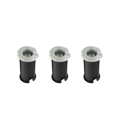 Set 3x LED mini grondspot 1Watt RVS 304 rond IP65 dimbaar01