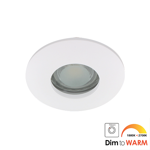 LED spot Calisto GU10 7Watt rond wit IP65 dimbaar