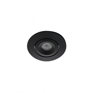 LED mini spot 50mm kantelbaar 3Watt rond ZWART IP68 dimbaar