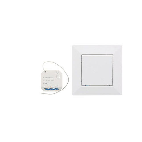 Wifi draadloos, micro dimmer module 150W puls WIT