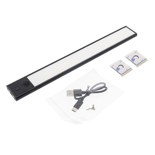 Geronimo oplaadbaar LED bar 30cm 2W Switch Tone zwart dimbaar