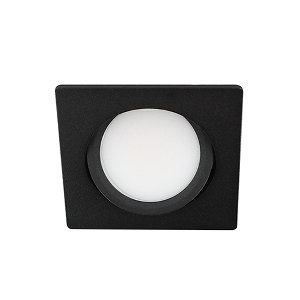 Bella LED spot kantelbaar 5Watt vierkant ZWART dimbaar - interne driver