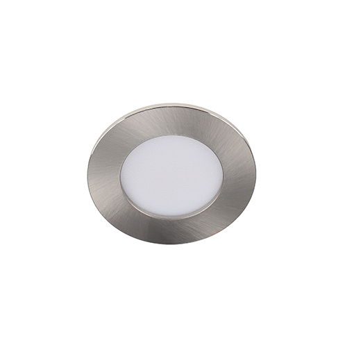 Mondo ondiepe mini inbouwspot White & Color rond Nikkel 3Watt IP65 Zigbee 3