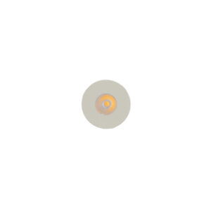 Eris LED mini spot 1Watt rond crème WIT dimbaar