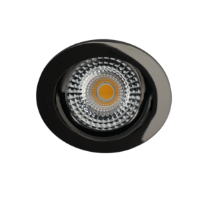 Bella Ondiepe LED spot kantelbaar 5Watt rond GUNMETAL IP65 dimbaar - interne driver